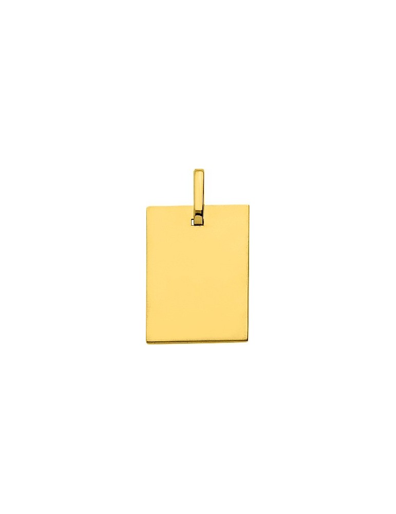 MÉDAILLE CARRÉ OR 750/1000