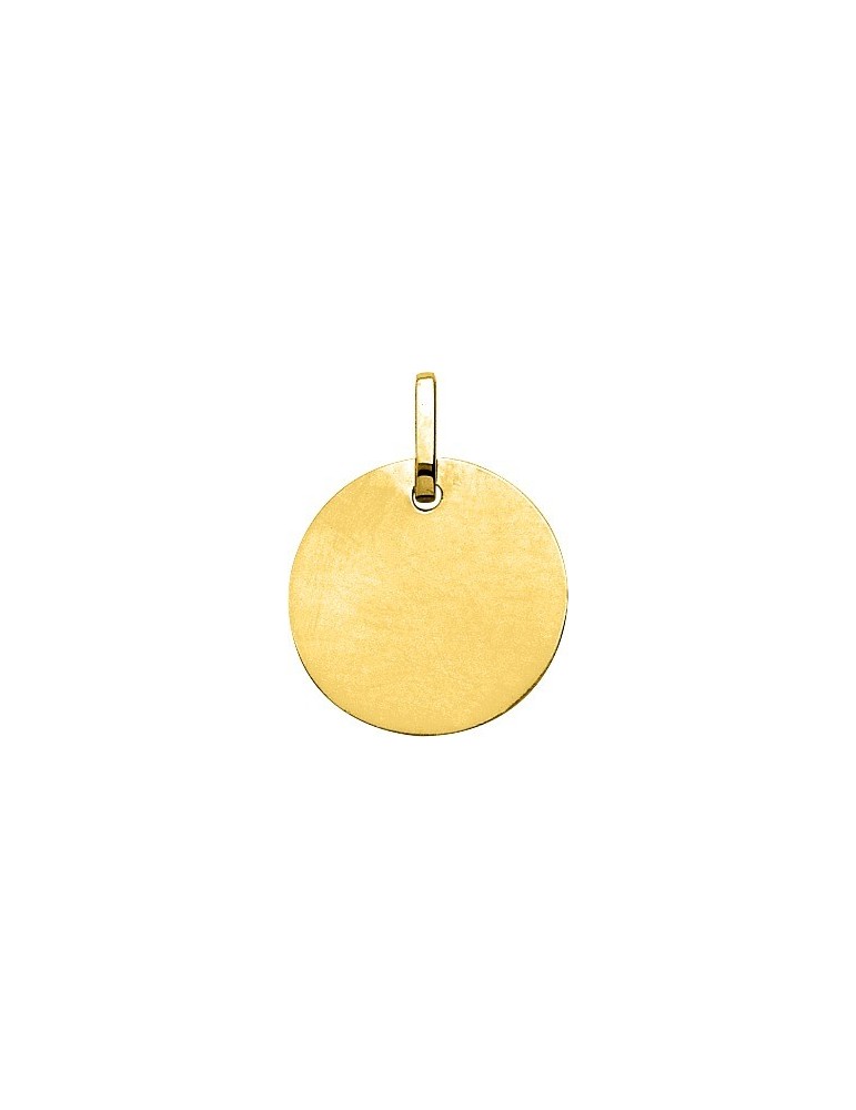 Médaille ronde unie
