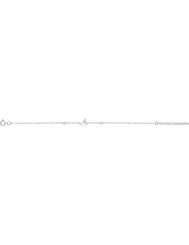Bracelet papillon argent 925/1000