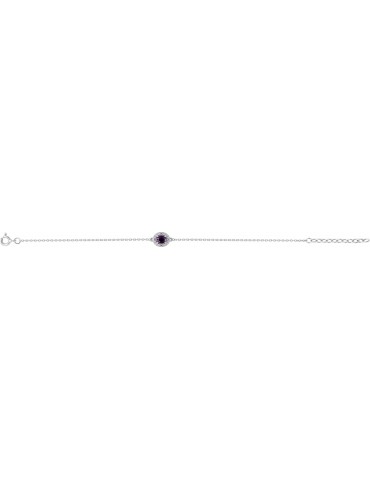 Bracelet argent empiérré 925/1000