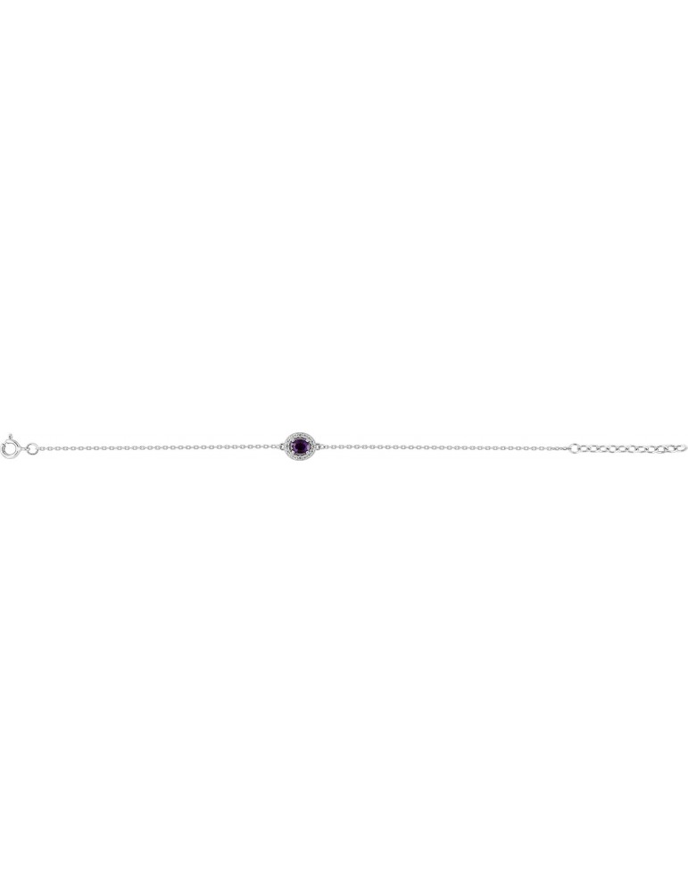 Bracelet argent empiérré 925/1000