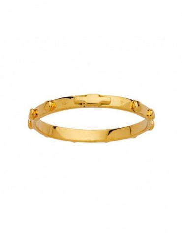 Bague dizainier or jaune 750/1000