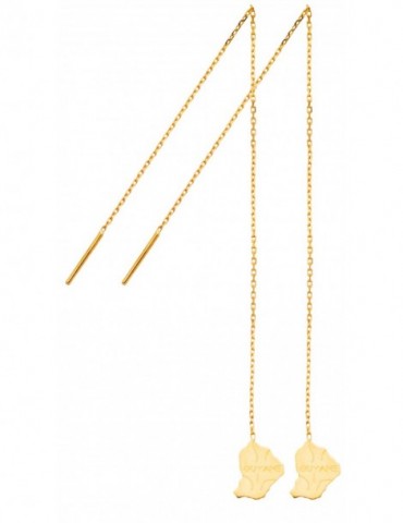 BOUCLES D'OREILLES CHAINETTE