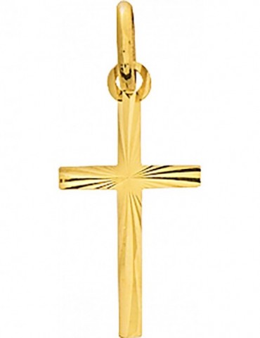 Médaille croix lapidé