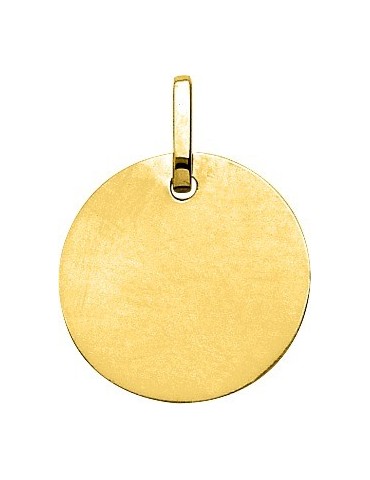 Médaille ronde unie