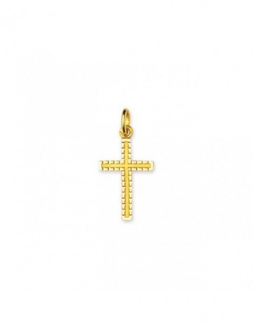 MÉDAILLE CROIX OR 750/1000