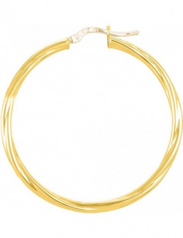 Créole torsadé or 750/1000