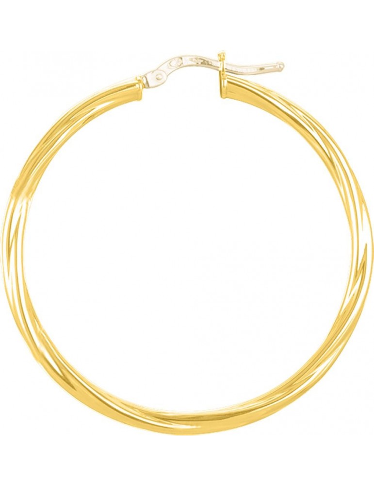 Créole torsadé or 750/1000