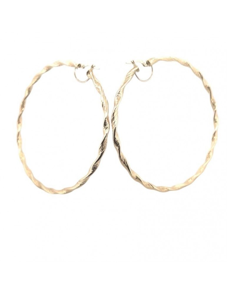 Créole torsadé or 750/1000