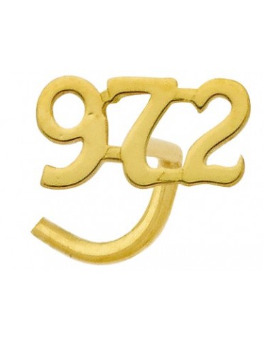 PIERÇING NEZ 972 or 750/1000