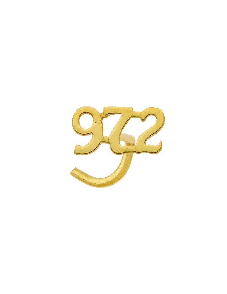 PIERÇING NEZ 972 or 750/1000