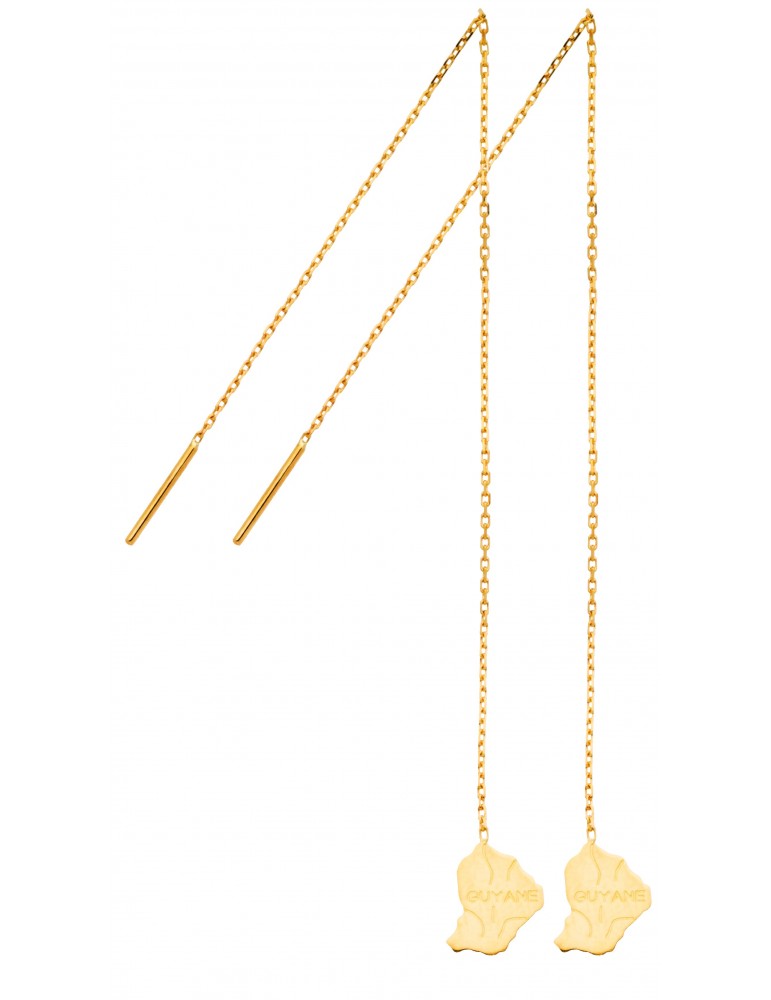 BOUCLES D'OREILLES CHAINETTE