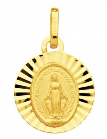 Médaille miraculeuse entourage lapidé
