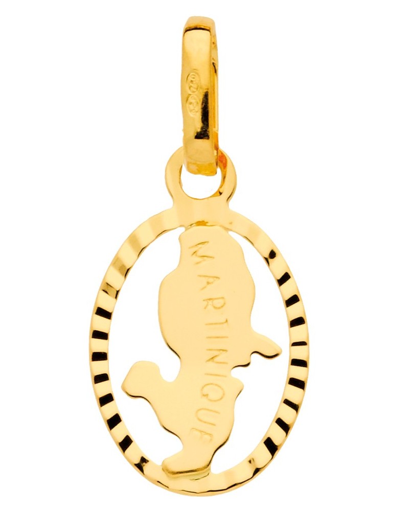 MÉDAILLE CARTE MARTINIQUE 750/1000