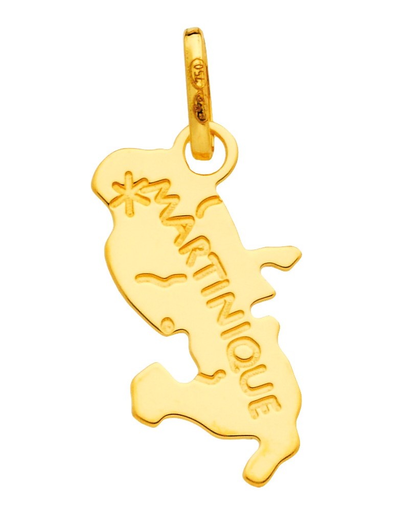MÉDAILLE CARTE MARTINIQUE