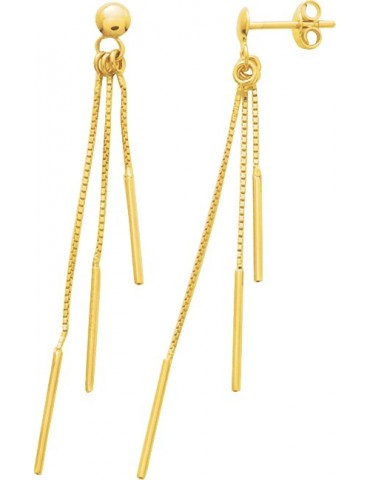 BOUCLES D'OREILLES BATON