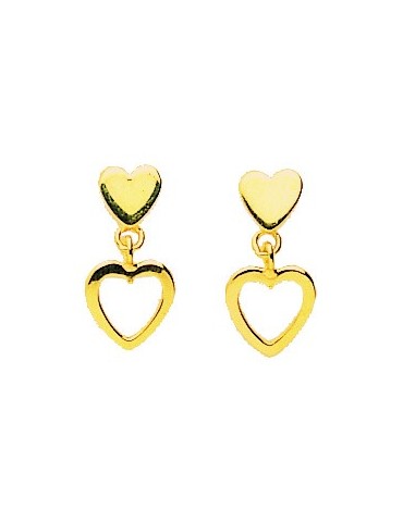 BOUCLES D'DOREILLES OR 750/1000