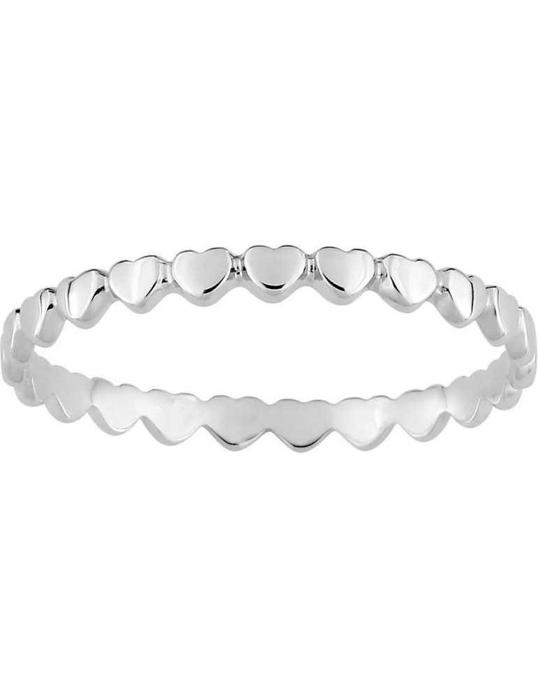 Bague or blanc 375/1000