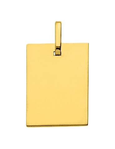 MÉDAILLE CARRÉ OR 750/1000