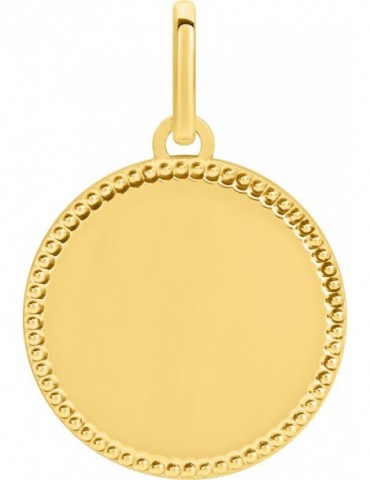 MÉDAILLE ROND OR 750/1000