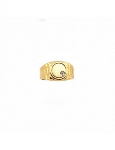 Chevalière or 750/1000