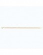 Bracelet Chaine corde torsade or 750/1000