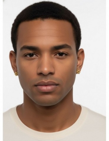 Boucles d'oreilles Cyclone or 750/1000