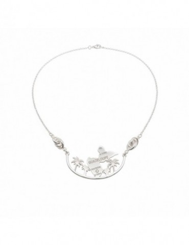 Collier Guadeloupe argent 925/1000