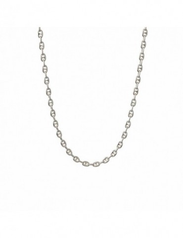 Chaine grain café argent 925/1000