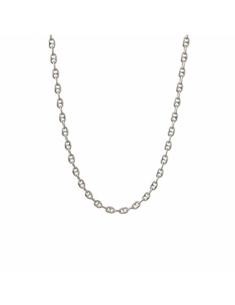 Chaine grain café argent 925/1000