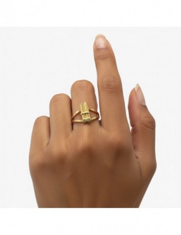 Bague canne à sucre or 750/1000