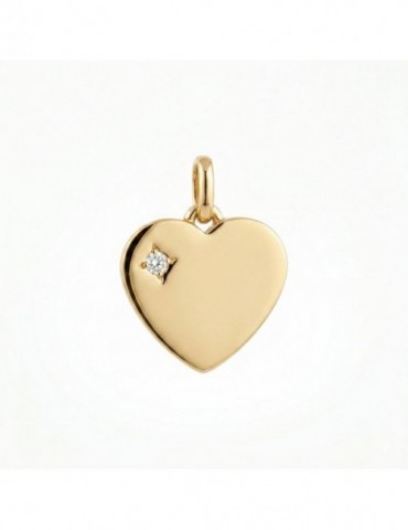 Pendantif coeur or 375/1000