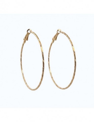 Créole striée plaqué or