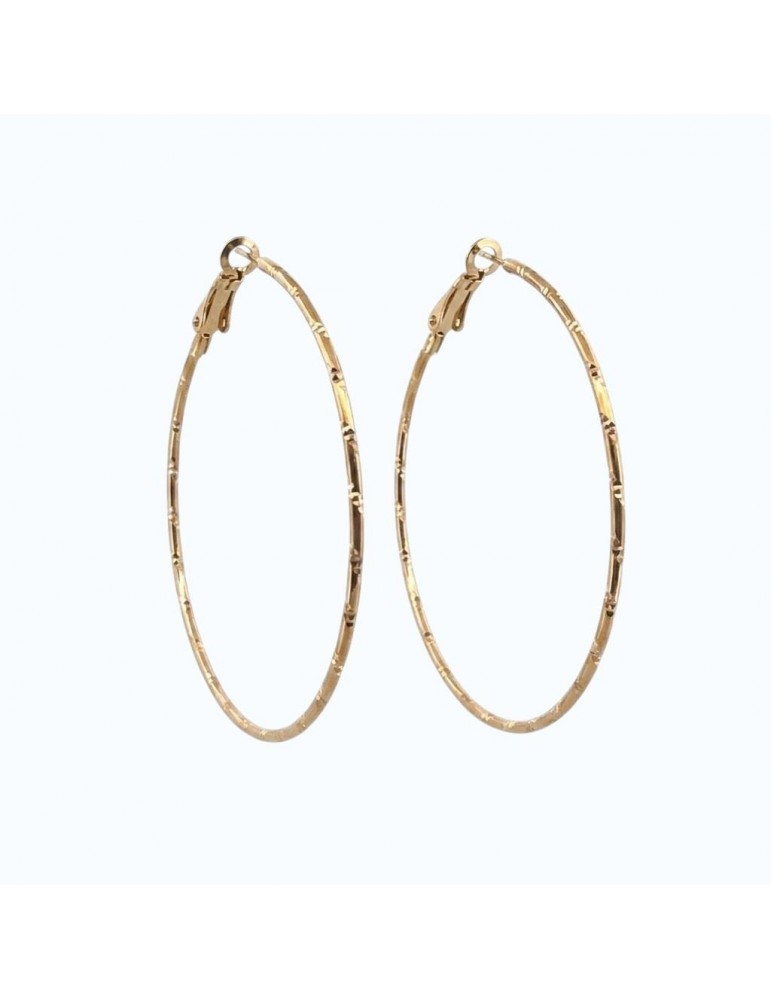 Créole striée plaqué or