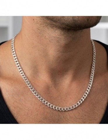 Chaine gourmette argent 925/1000