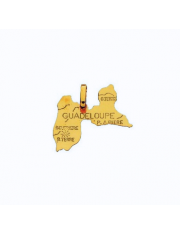 MÉDAILLE CARTE GUADELOUPE