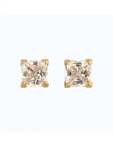 Boucles d'oreilles clous or 750/1000