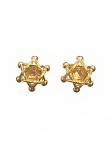 Boucles d'oreilles Cyclone or 750/1000