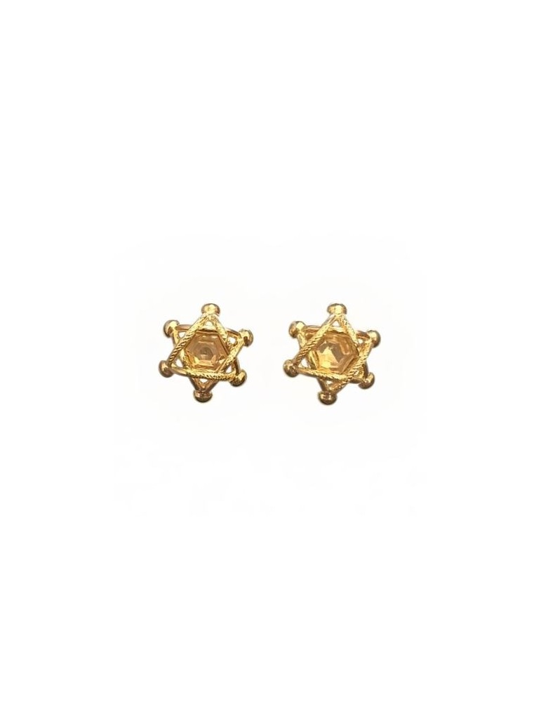 Boucles d'oreilles Cyclone or 750/1000