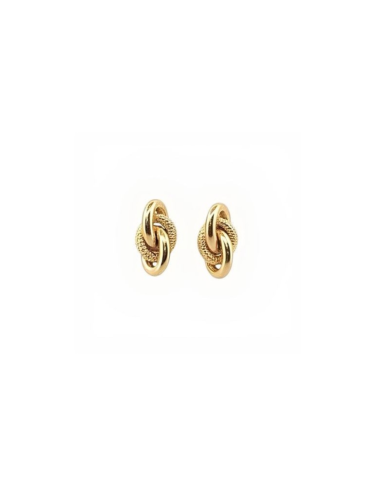 Boucle d'oreille forçat or 750/1000
