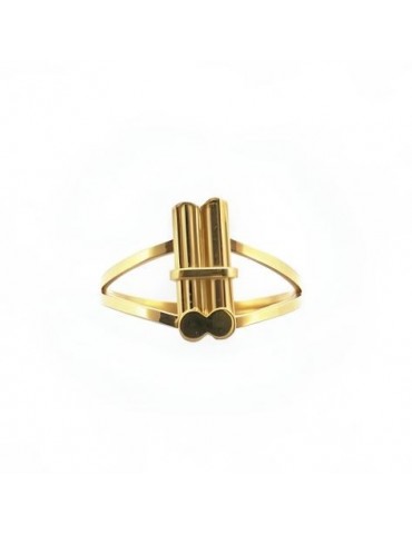 Bague canne à sucre or 750/1000