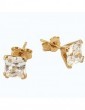 Boucles d'oreilles clous or 750/1000