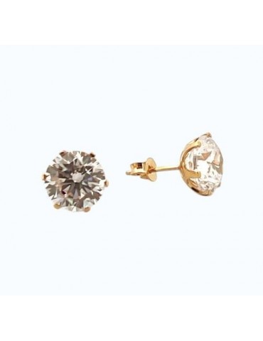 Boucles d'oreilles oxyde en or 750/1000