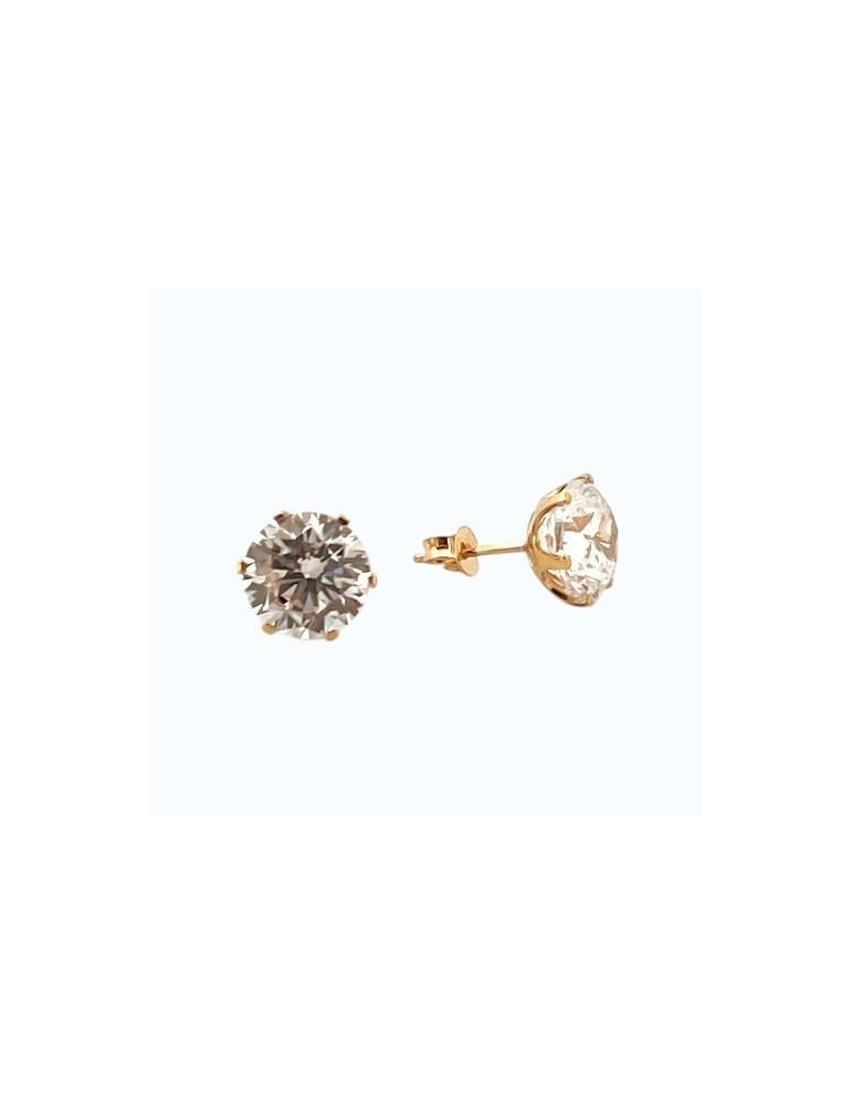 Boucles d'oreilles oxyde en or 750/1000