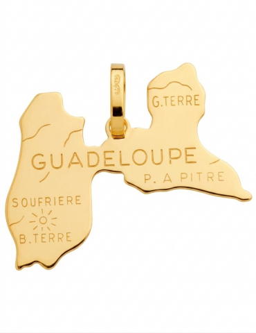 MÉDAILLE CARTE GUADELOUPE...