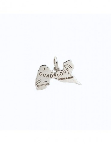 Pendentif carte Gaudeloupe
