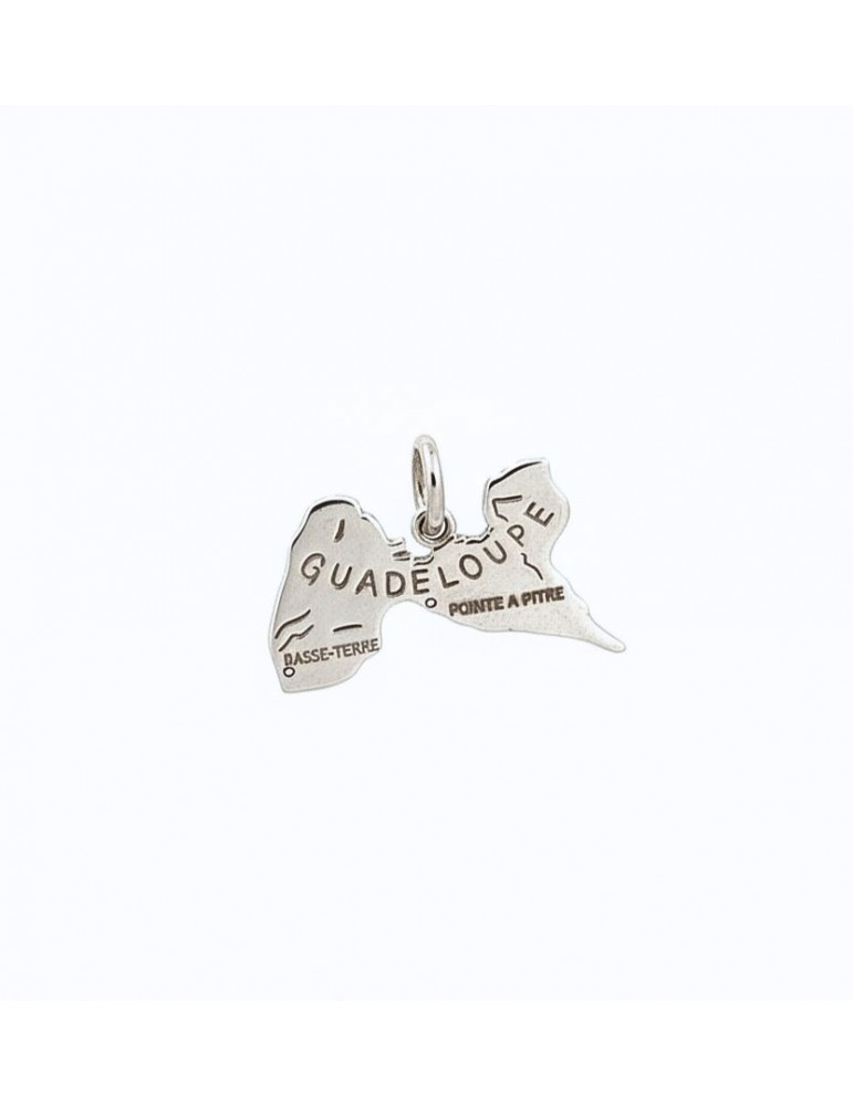 Pendentif carte Gaudeloupe