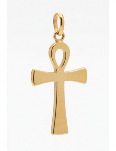 Pendantif croix Ankh or 750/1000