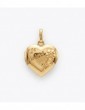 Pendantif Coeur "Je t'aime" plaqué or