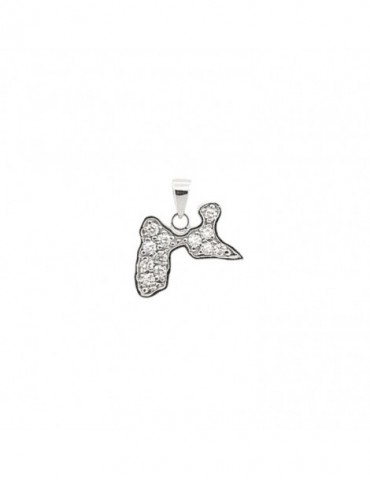 Pendentif carte Guadeloupe...